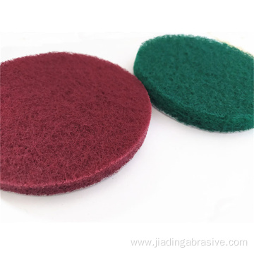 industrial scouring pad 4" nylon non-woven hand pad